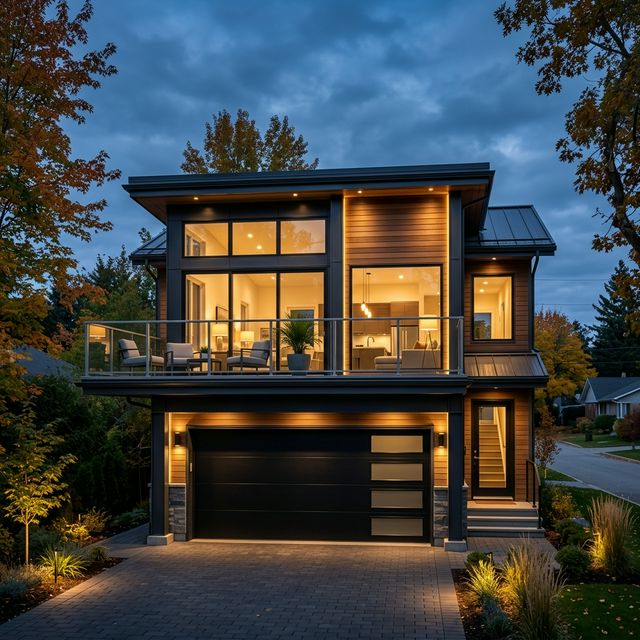 The LGSF 'SkySuite' (ADU Over Garage) Exterior