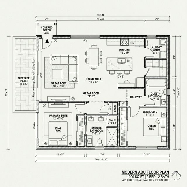 The Modern Masterpiece Floor Plan