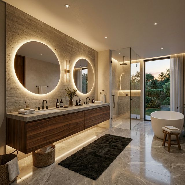 Master En-Suite Double Vanity Suite