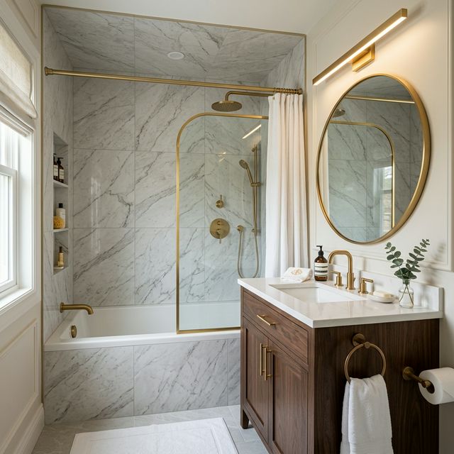 Signature Custom Tilework Bath