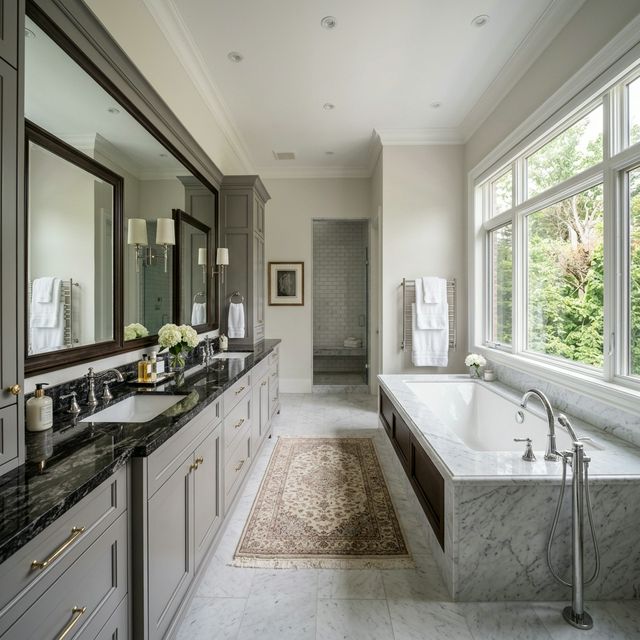 Master Bath Reconfiguration