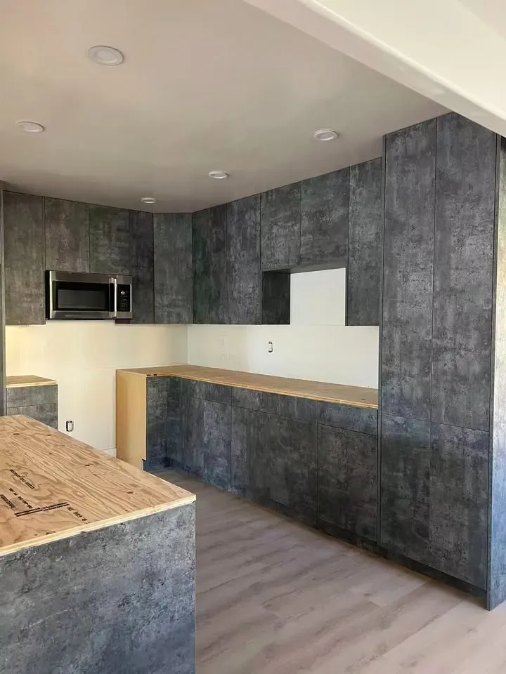 Custom walnut cabinetry and storage in a Los Angeles kitchen remodel
