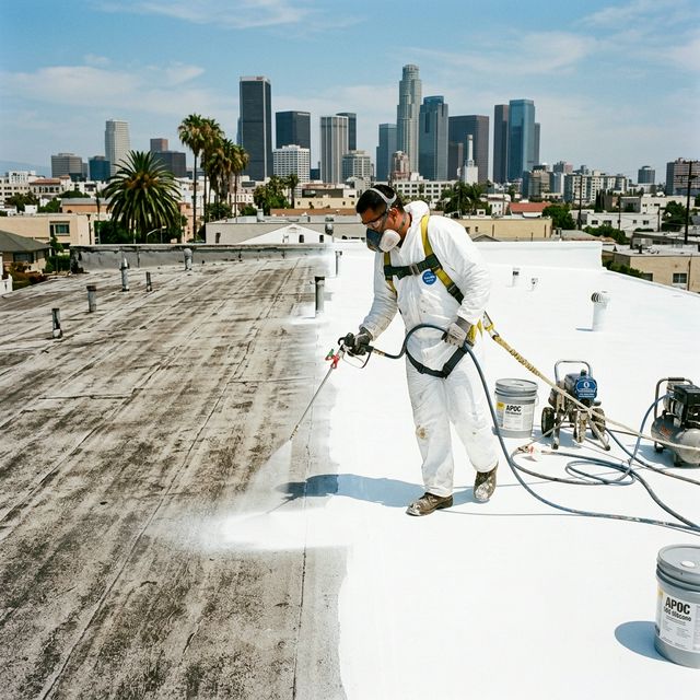 Silicone Roof Coating Restoration