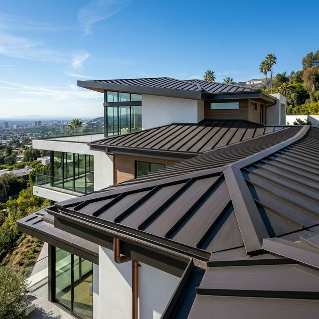 Premium Modern Roofing System in Los Angeles
